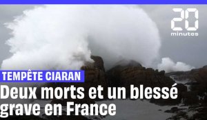 Tempête Ciaran : deux morts et un blessé grave en France