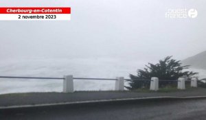 VIDÉO Tempête Ciaran dans la Manche : de très fortes rafales soufflent dans le Nord-Cotentin