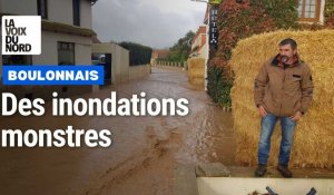 Des inondations dans le Boulonnais, comme ici à Audresselles et Wissant