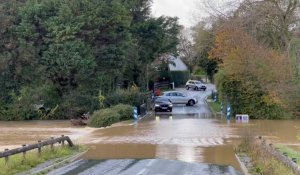 Inondations dans le Boulonnais : les automobilistes rebroussent chemin