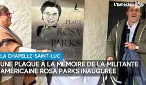 La Chapelle-Saint-Luc : la Ville inaugure la place Rosa-Parks
