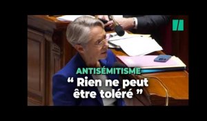 Borne condamne les actes antisémites « ignobles » et s’engage à « protéger tous les juifs de France»