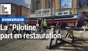 Dunkerque: la pilotine du musée maritime est partie en Normandie en vue de sa restauration