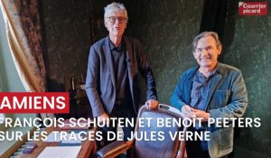François Schuiten et Benoît Peeters sur les traces de Jules Verne à Amiens