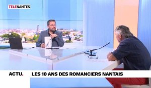 L'invité de Nantes Matin : les 10 ans des Romanciers Nantais