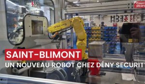 Un nouveau robot chez Dény security à Saint-Blimont
