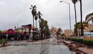 L'ouragan Norma fait des dégâts sur la côte pacifique du Mexique