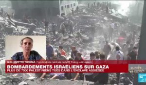 Guerre Hamas-Israël : "il faut arrêter ces bombardements sur la bande de Gaza"
