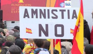 Espagne : nouvelle manifestation contre l'éventuelle amnistie des indépendantistes catalans