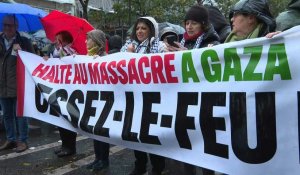 Nouvelle manifestation à Paris pour un "cessez-le-feu immédiat" à Gaza