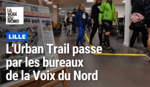 L'Urban Trail à Lille passe par les bureaux de la Voix du Nord