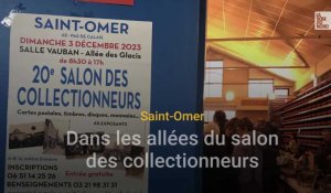 Dans les allées du vingtième salon des collectionneurs, à Saint-Omer