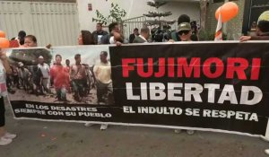 Pérou : les partisans de Fujimori rassemblés après l'annonce de sa libération