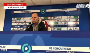 VIDÉO. US Concarneau : « Il ne faut pas laisser grand-chose à Auxerre » regrette Stéphane Le Mignan
