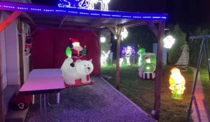 Barlin : Sébastien Becq ouvre sa maison de Noël au public jusqu'au 23 décembre
