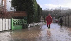France: inondations dans l'agglomération du Havre à cause des fortes pluies