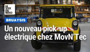 Un nouveau pick-up électrique chez MovN’Tec à Ruitz