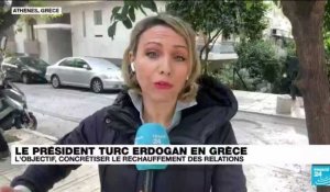 Grèce : le président turc Erdogan est attendu à Athènes
