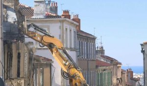 Marseille: sept blessés légers après l'effondrement partiel d'un immeuble