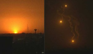 Frappes aériennes et fusées éclairantes au-dessus de Rafah