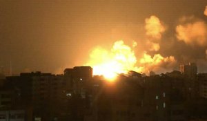 Frappes aériennes israéliennes nocturnes sur la bande de Gaza