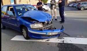 Hazebrouck : accident de la route rue Maréchal-de-Lattre-de-Tassigny