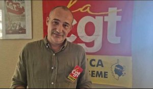 Charles Casabianca, secrétaire général de la CGT Haute-Corse, sur la grève de vendredi 13 octobre