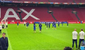 Équipe de France : les Bleus à l’entraînement