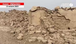 VIDÉO. Gozara, village d'Afghanistan complètement détruit par les tremblements de terre