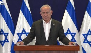 Netanyahu: "Ce n'est que le début" de l'opération israélienne sur Gaza