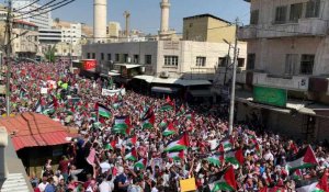 Des milliers de Jordaniens se rassemblent en soutien à Gaza