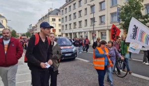 manifestation à Amiens contre la r