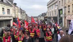 Pouvoir d’achat: 350 manifestants à Saint-Quentin contre l’austérité