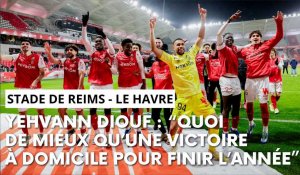 Stade de Reims - Le Havre : l'après-match avec Yehvann Diouf
