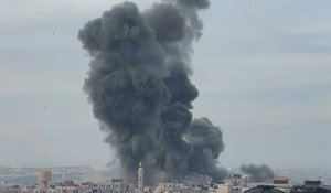 Frappes aériennes israéliennes sur la ville de Rafah