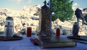 Dans les ruines d'Antakya, une messe de Noël pour tourner la page du séisme