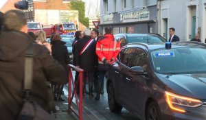 Inondations : Christophe Béchu en visite dans le Pas-de-Calais où la décrue a débuté