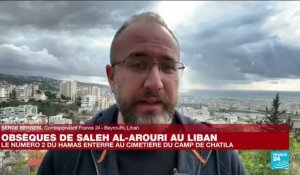 Liban : obsèques de Saleh Al-Arouri, le numéro 2 du Hamas