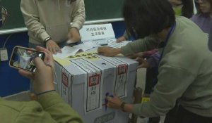 Élection présidentielle à Taïwan: le dépouillement des votes débute