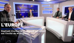 Raphaël Glucksmann, député européen, est l'invité de l'émission Face à l'Europe