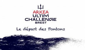 Arkea Ultim Challenge - Départ des pontons