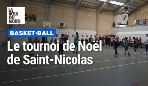 Le tournoi de Noël de basket-ball de Saint-Nicolas rassemble près de 300 joueurs