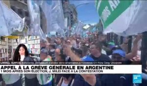 Argentine : le décret que veut faire passer Milei "va toucher tous les secteurs de l'économie"