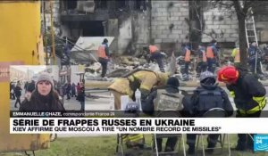 Ukraine : une série de frappes russes a fait au moins 16 morts à Kiev, Lviv et Kharkiv