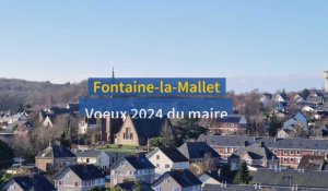 Les vœux de Jean-François Maurice, maire de Fontaine-la-Mallet