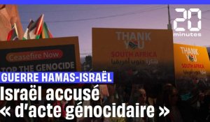 Guerre Hamas-Israël: L'Afrique du Sud dépose plainte contre Israël pour « acte de génocide » #shorts