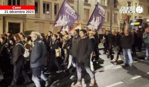 VIDEO. A Caen, plusieurs centaines de manifestants disent non à la loi immigration