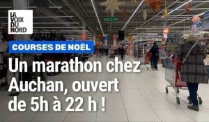 Noël : on était à l’ouverture d’Auchan Noyelles-Godault… à 5 heures du matin