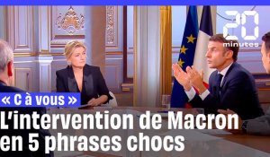 Fin de vie, Gaza, JO de Paris, Depardieu… On vous résume l'intervention de Macron dans « C à vous »