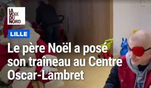 Noël des déshérités : le père Noël a posé son traîneau au Centre Oscar-Lambret
